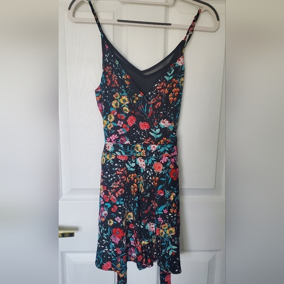 Floral Sleeveless Skort Dress - Picture 1 of 4